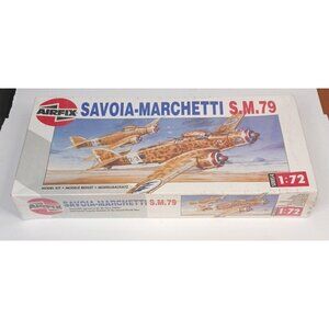 WWII Airfix Airplane Model Kit Italian Savoia-Marchetti SM79 1:72 Scale Sealed